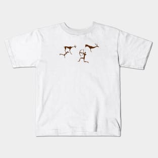 Real Cave Art - Neanderthal Art in Ice Age (Archaeology Paleontology Profession) Kids T-Shirt